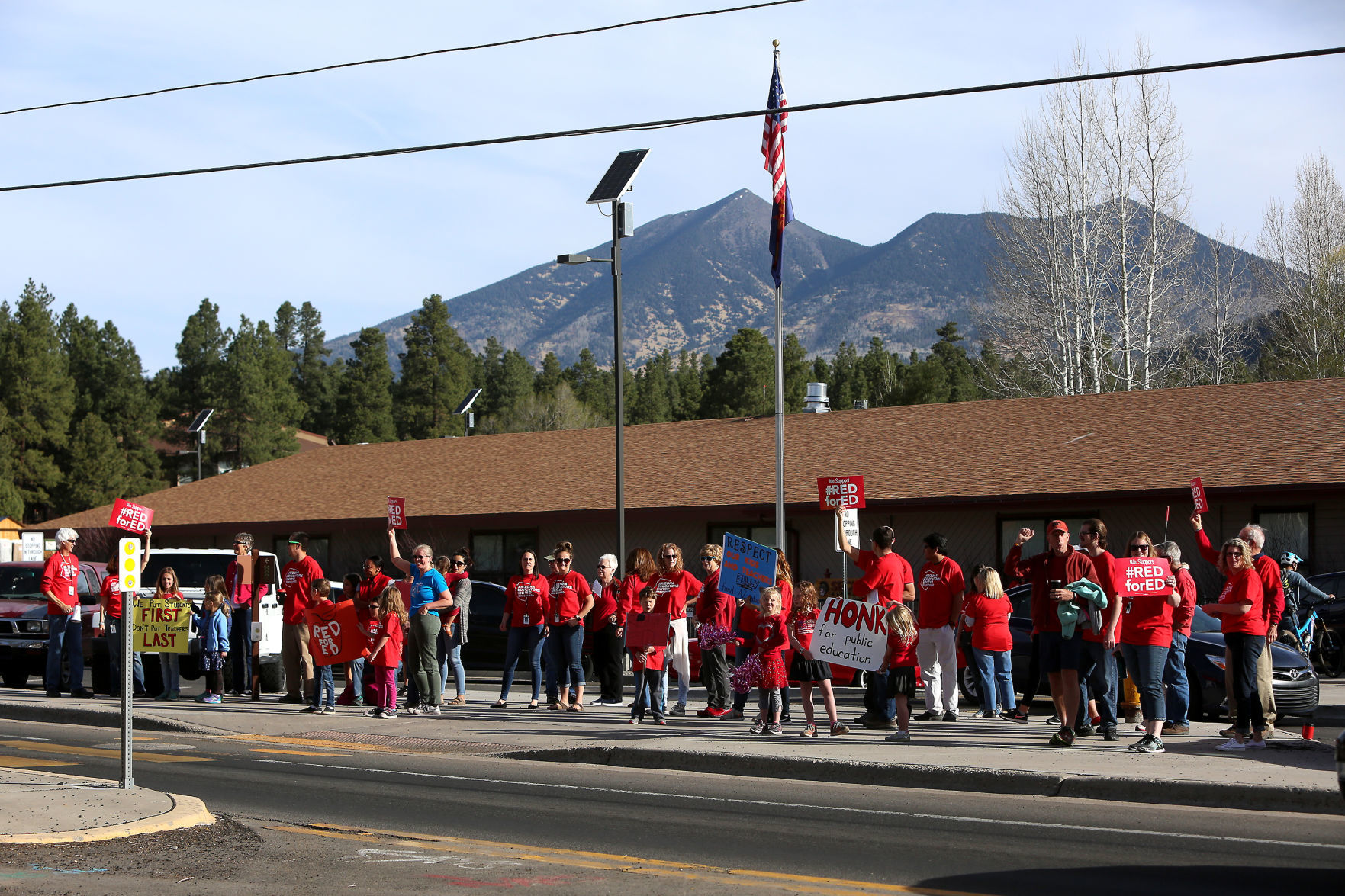 Red For Ed at Sechrist